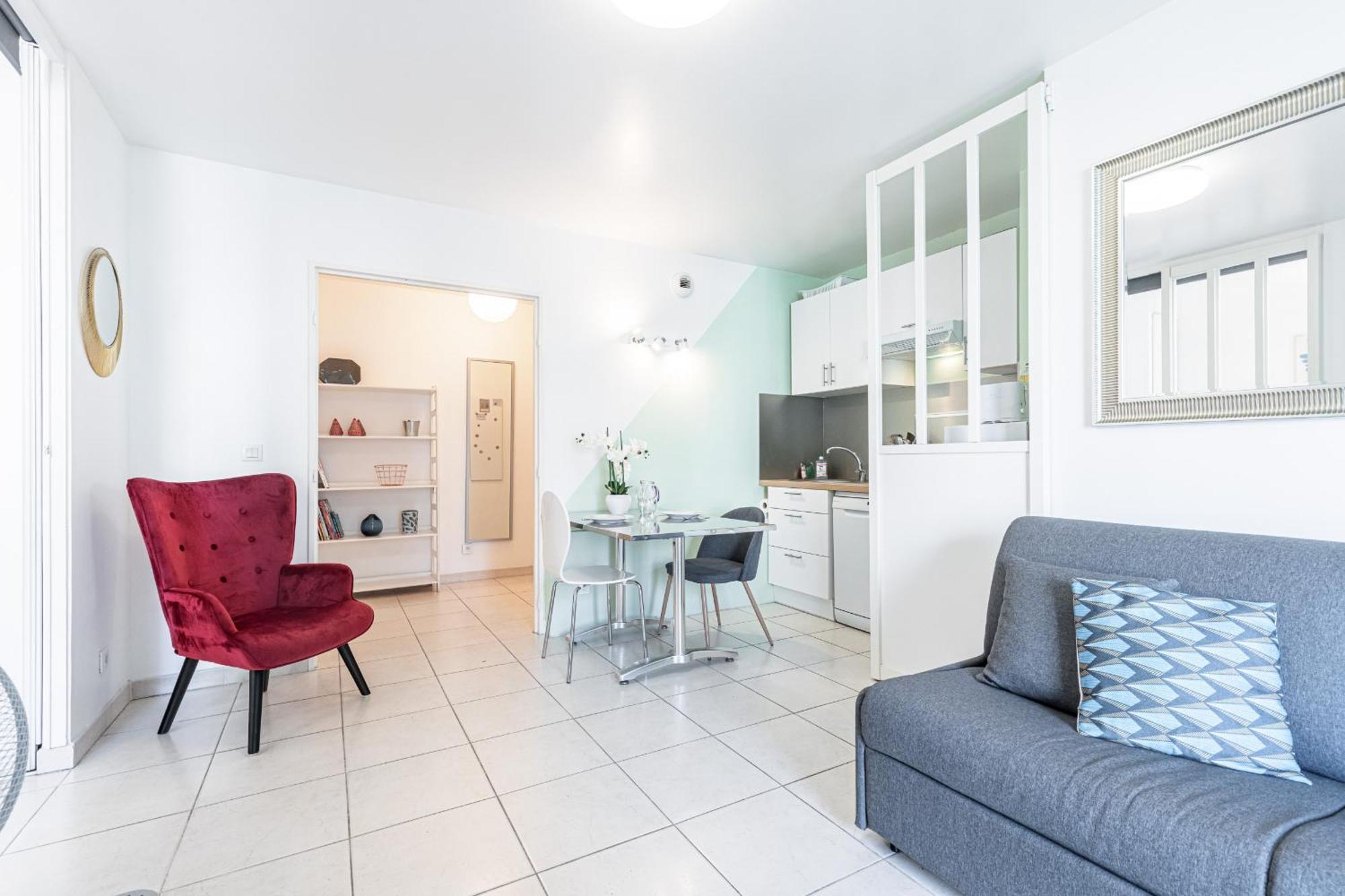 Quiet 1 Bdr Port! Close Place Du Pin Garibaldi Nice Exterior photo